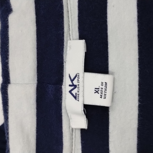 Anne Klein large and XL athletic jogger track suit navy blue 2 piece athletic - Picture 7 of 14